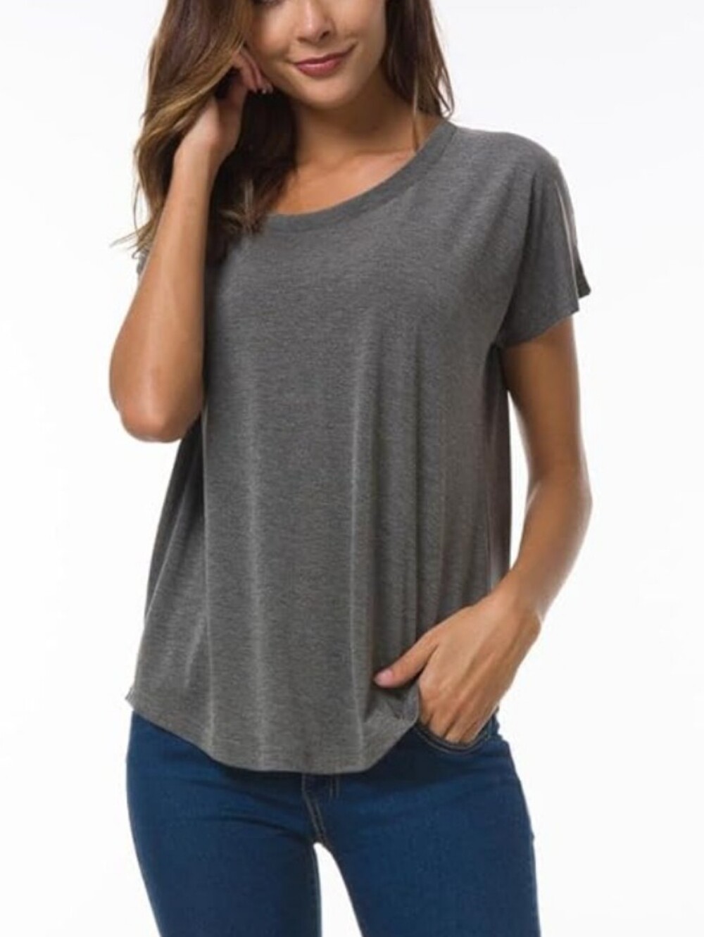 NWT Basic Crewneck Tee